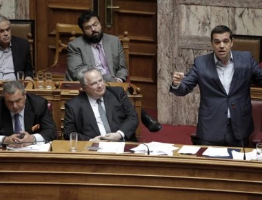 Δριμεία επίθεση της αντιπολίτευσης: «Όμηρος του Καμμένου ο Τσίπρας - Εκβιάζεται ο πρωθυπουργός»